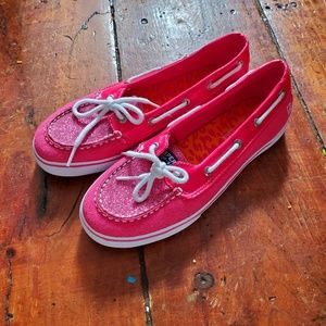 Sperry pink top siders 4.5 nwot